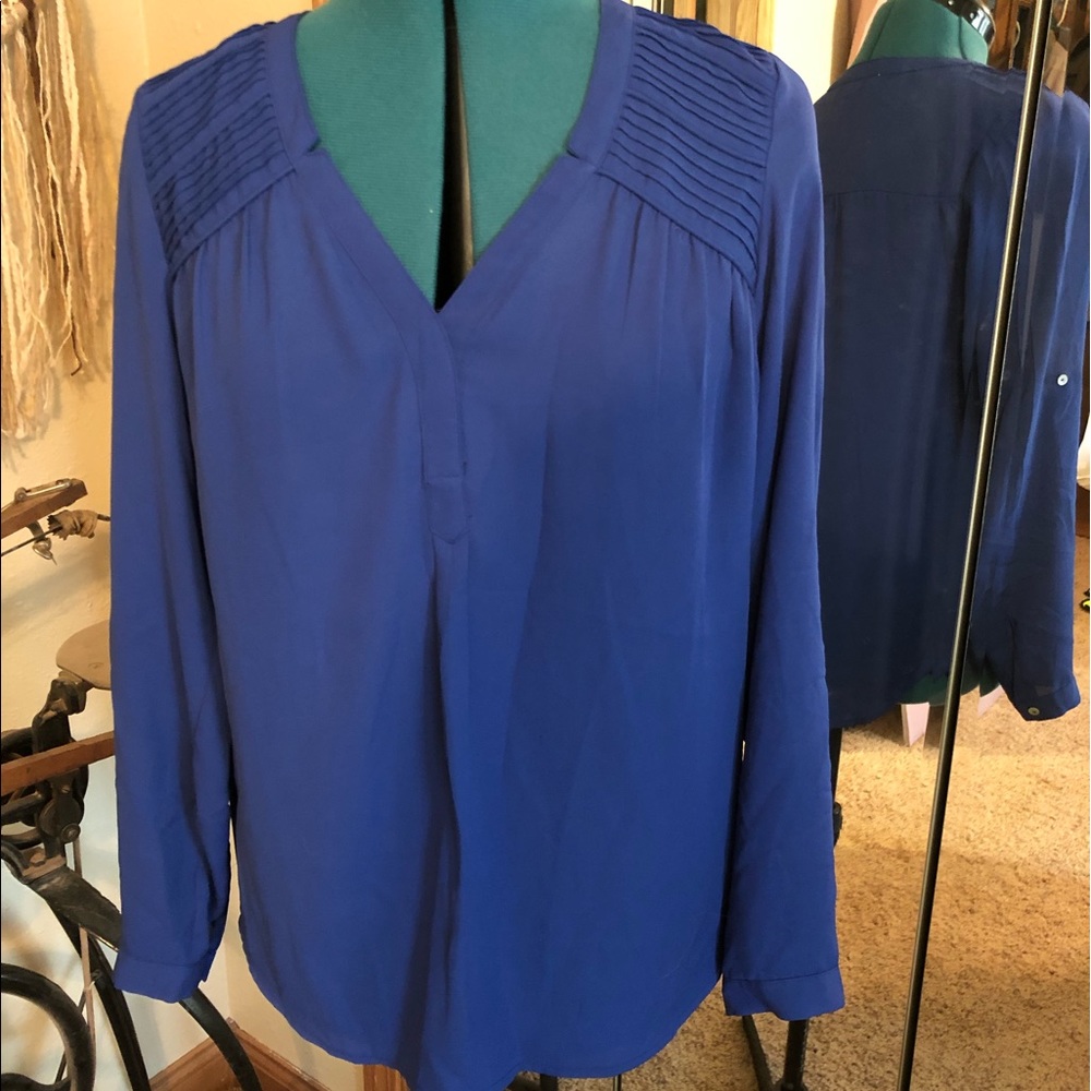 Long sleeve blouse